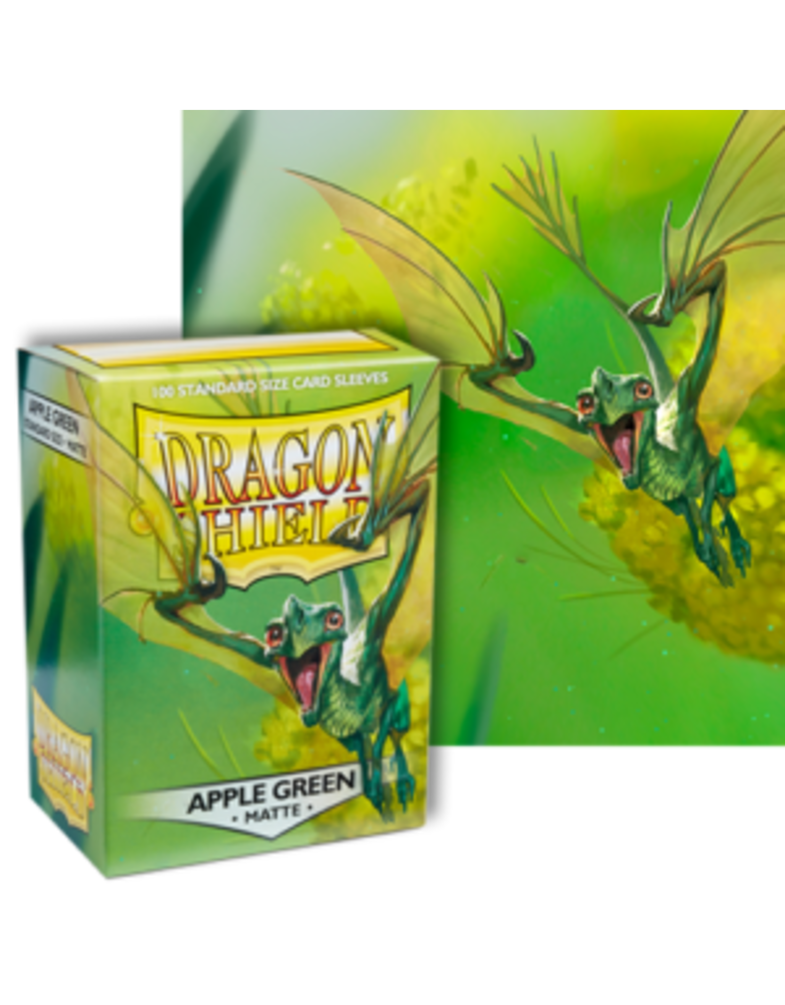 Dragon Shields Dragon Shield Matte 100 Apple Green