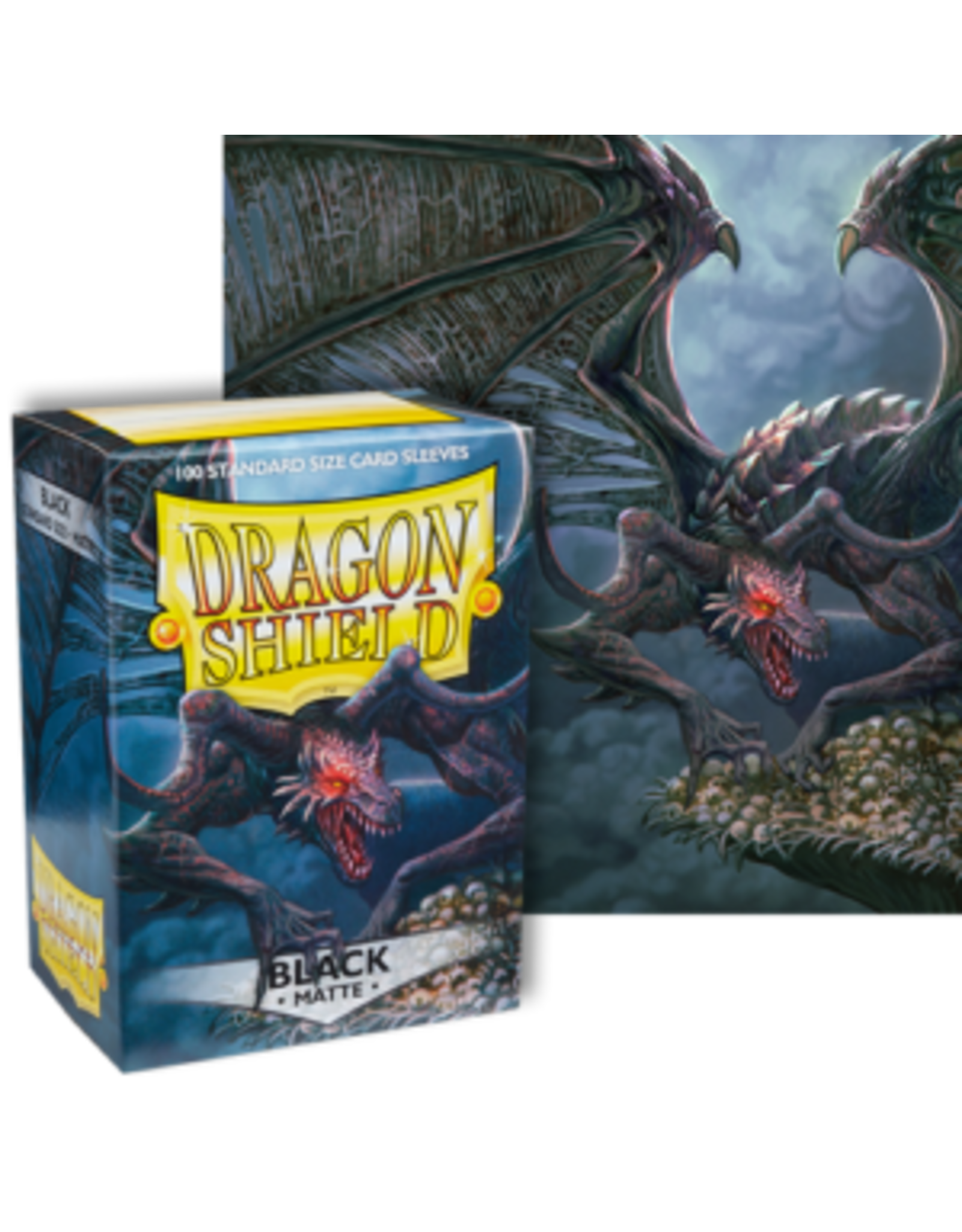 Dragon Shield Dragon Shield Matte Black 100ct