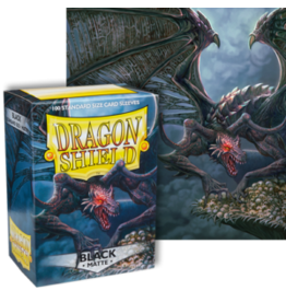 Dragon Shield Dragon Shield Matte Black 100ct