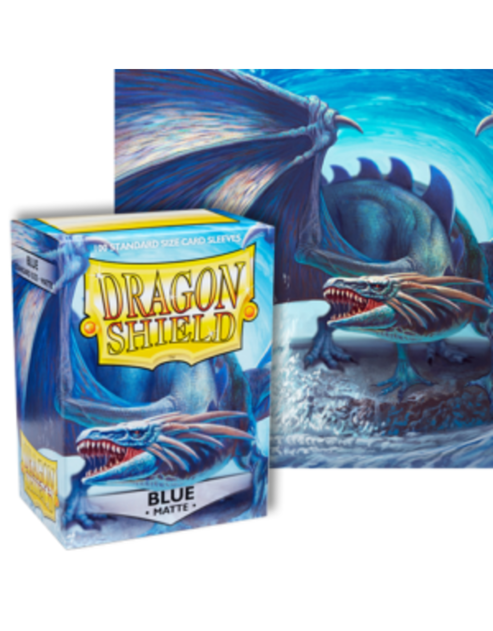 Dragon Shields Dragon Shield Matte 100 Blue