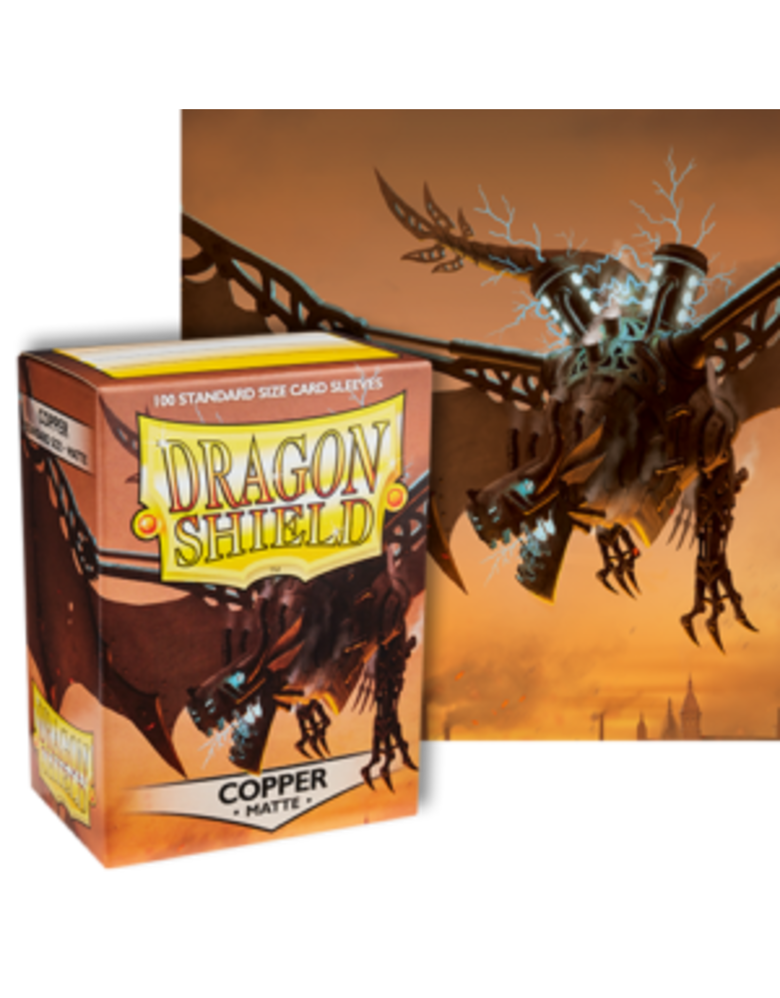 Dragon Shield Dragon Shield Matte Copper 100ct