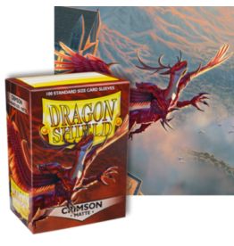 Dragon Shield Dragon Shield Matte 100 Crimson