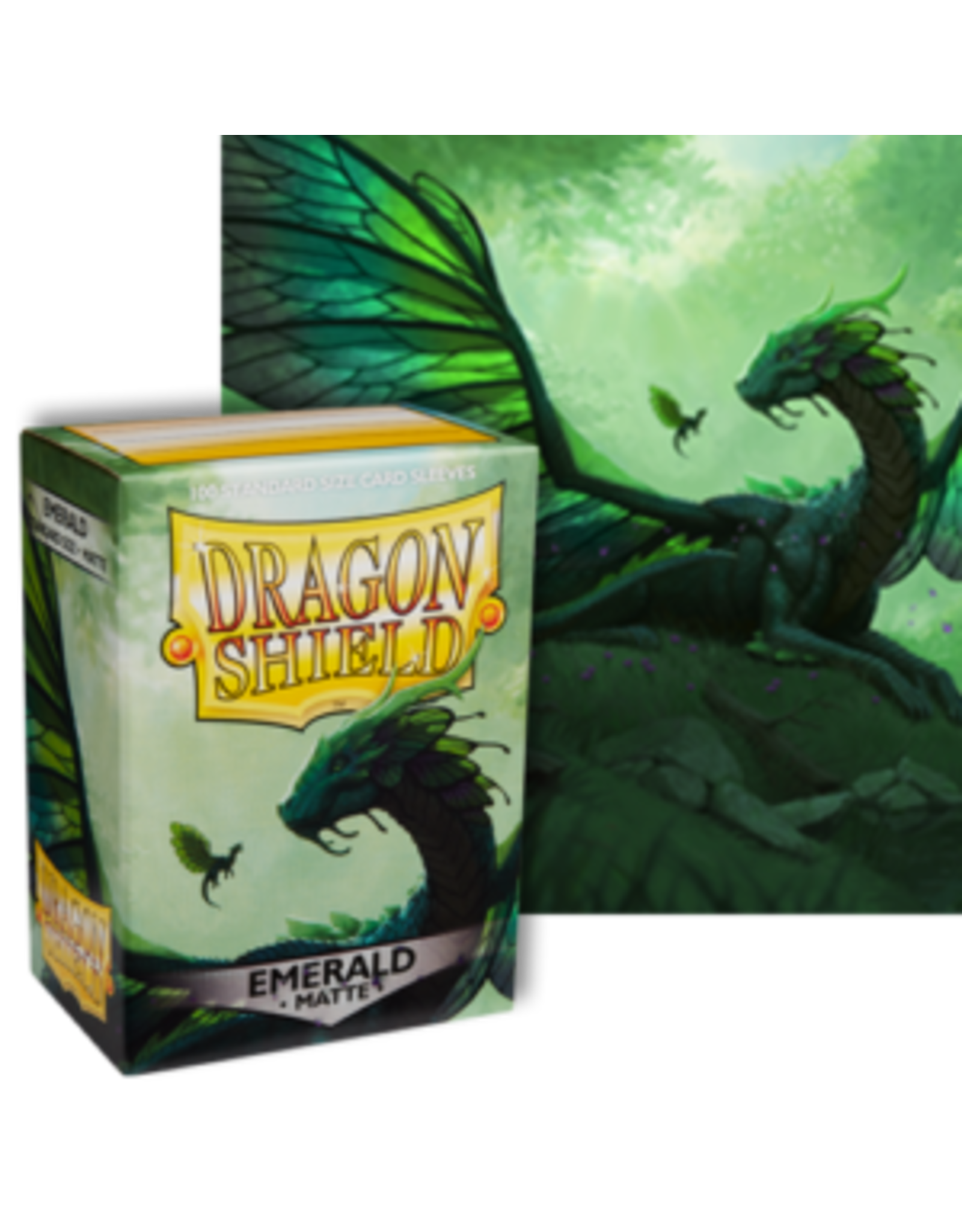 Dragon Shields Dragon Shield Matte 100 Emerald