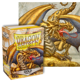 Dragon Shields Dragon Shield Matte 100 Gold