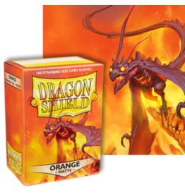 Dragon Shield Dragon Shield Matte Orange 100ct