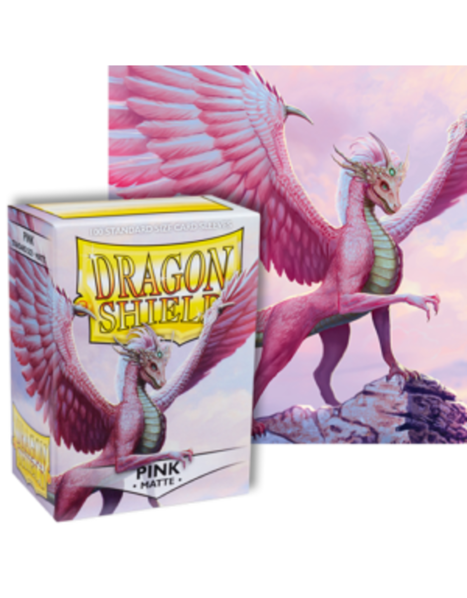 Dragon Shields Dragon Shield Matte 100 Pink