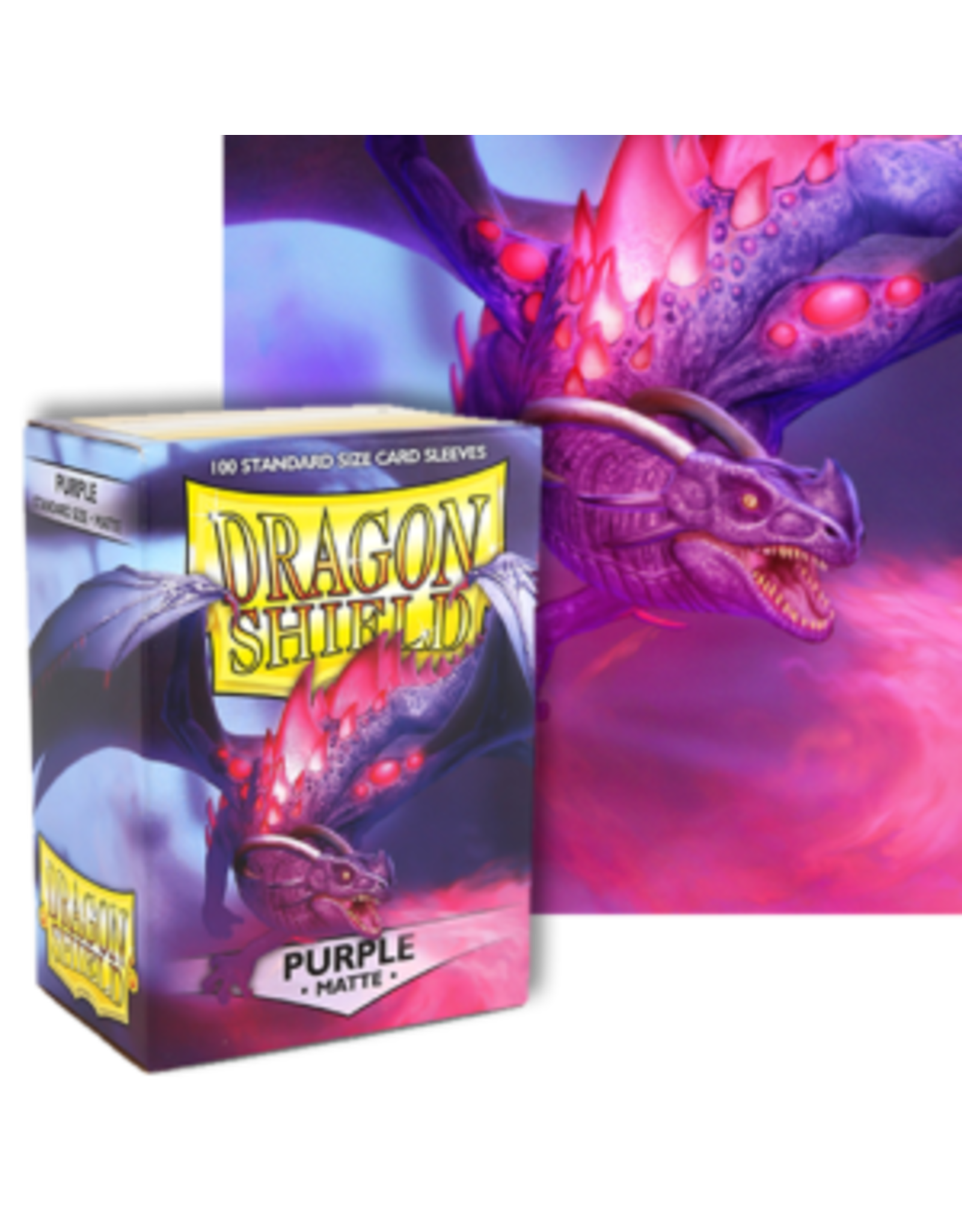 Dragon Shields Dragon Shield Matte 100 Purple