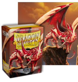 Dragon Shield Dragon Shield Matte 100 Ruby