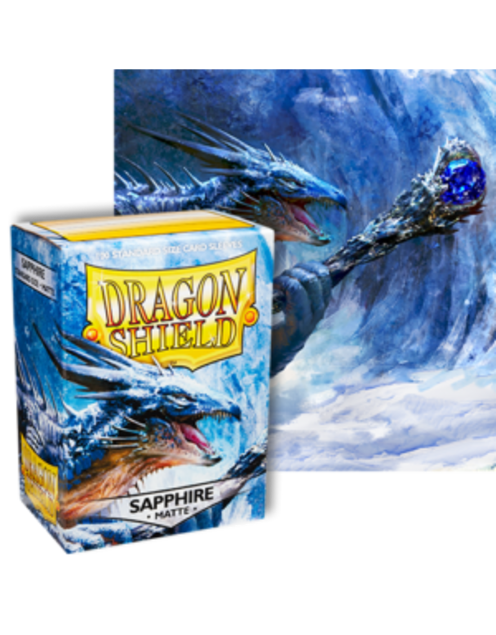 Dragon Shield Dragon Shield Matte 100 Sapphire