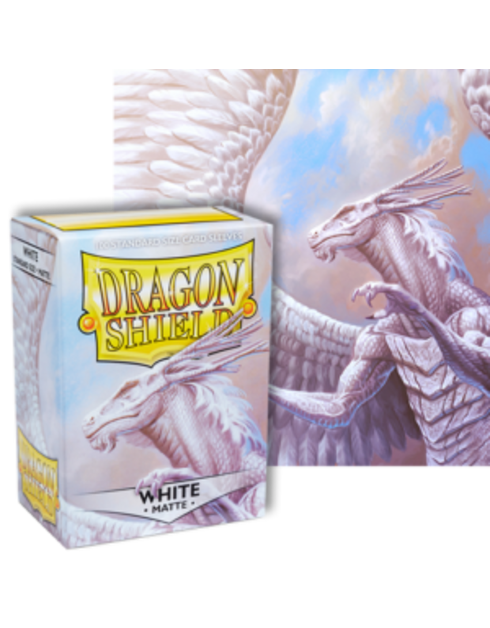 Dragon Shield Dragon Shield Matte White 100ct