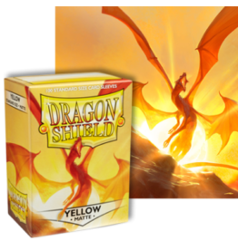 Dragon Shield Dragon Shield Matte Yellow 100ct