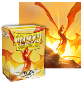 Dragon Shields Dragon Shield Matte 100 Yellow