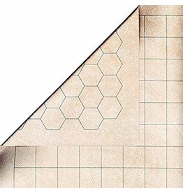 Chessex Reversible Battlemat 1" Squares & 1" Hexes