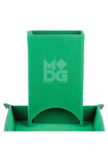 Dice Tower Fold Up Velvet Green