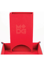 Dice Tower Fold Up Velvet Red