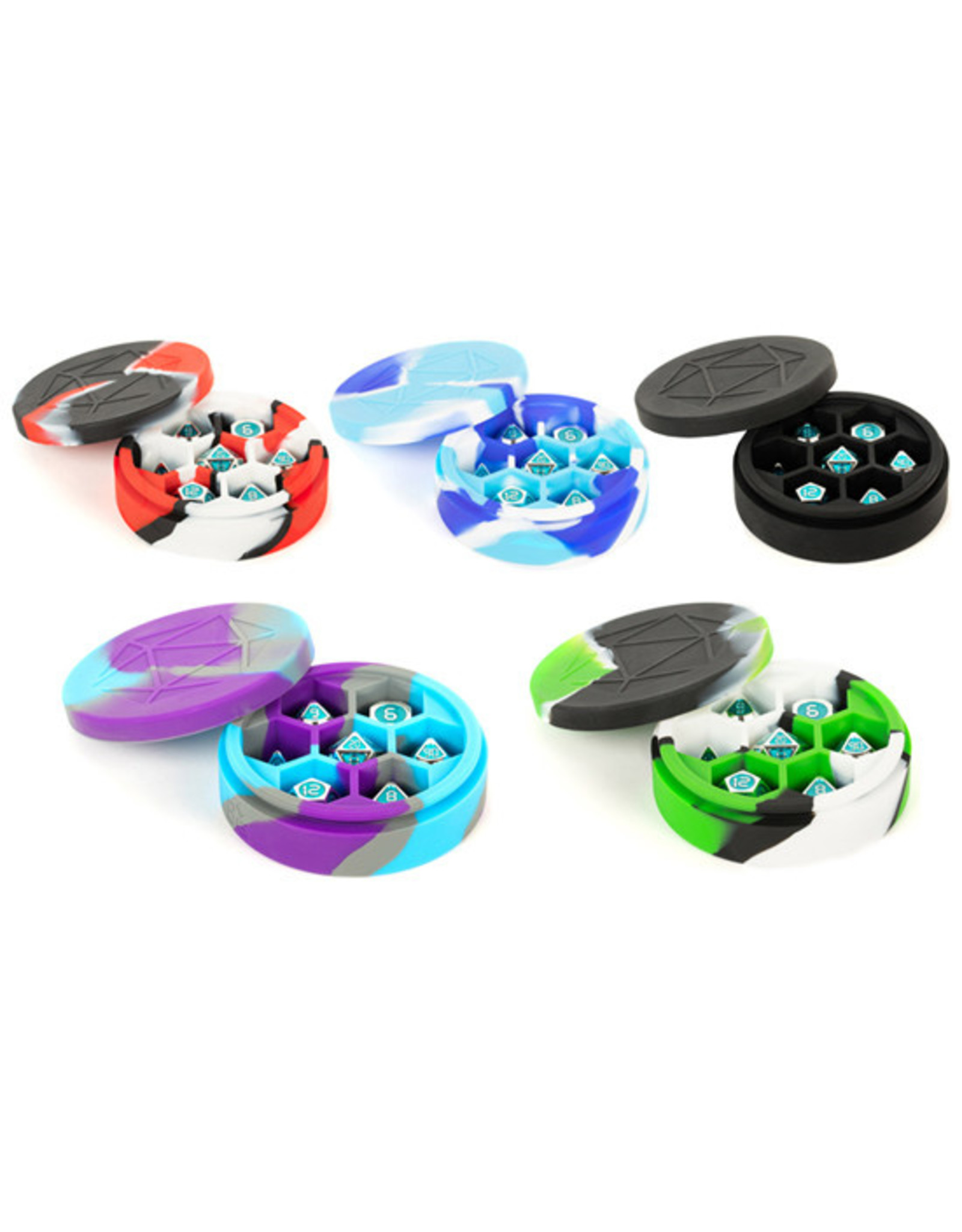 Silicone Round Dice Case