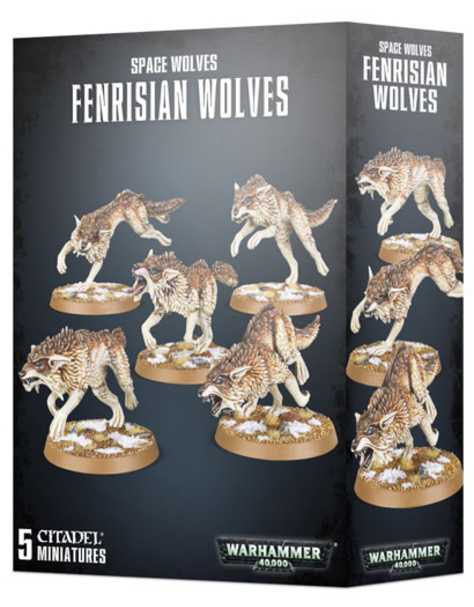 Warhammer 40k Space Wolves Fenrisian Wolves