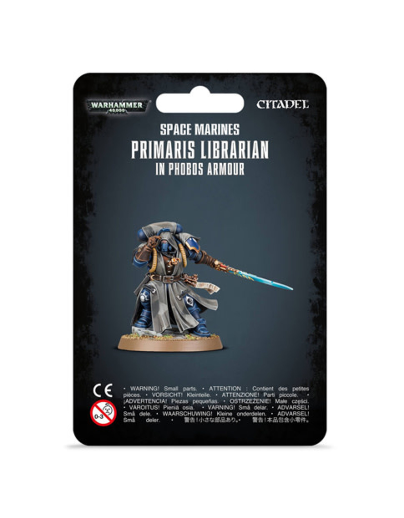 Warhammer 40k Primaris Librarian in Phobos Armor
