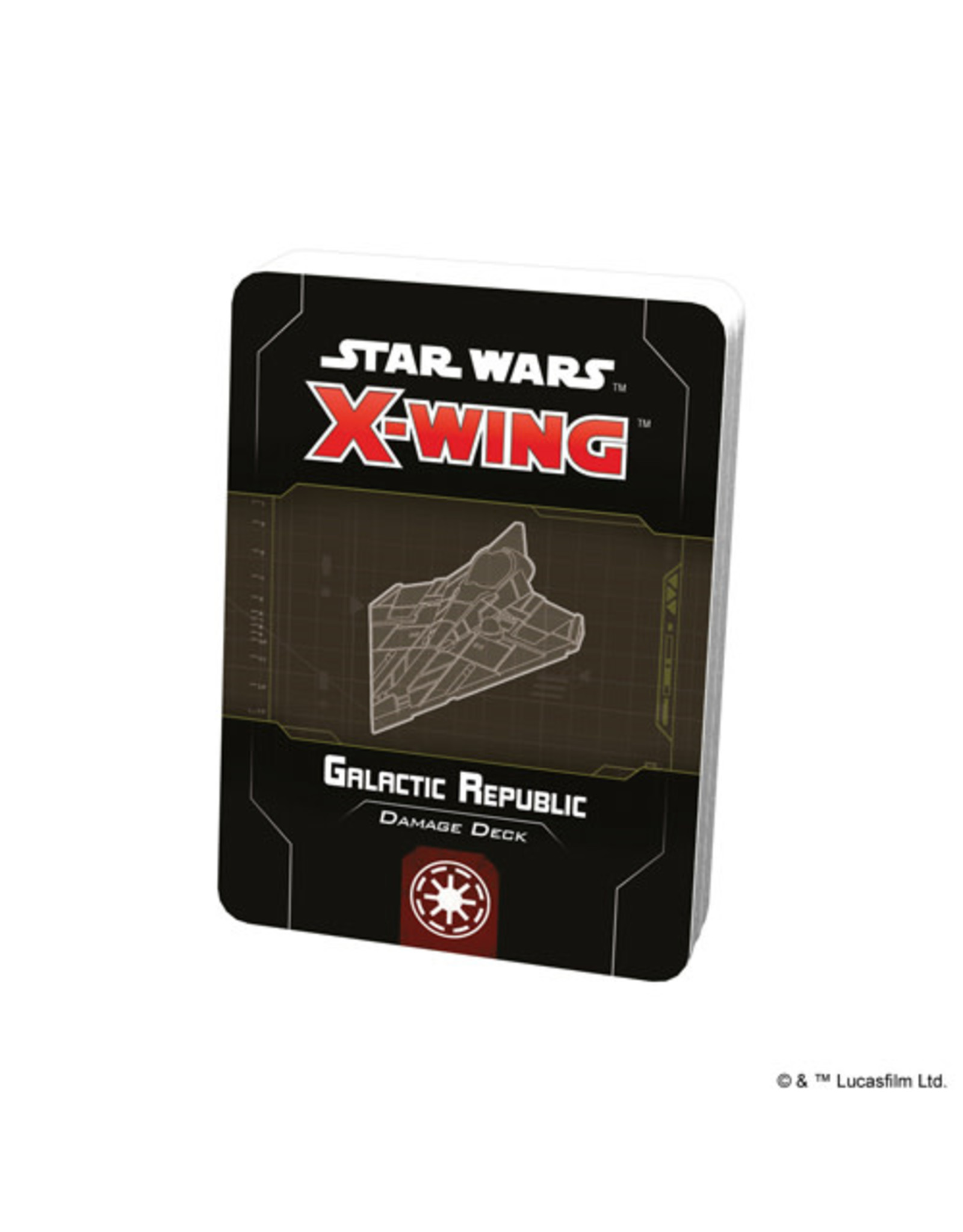Star Wars X-Wing 2nd Ed Damage Decks Galactic Republic