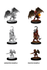WizKids DnD Unpainted W12 Kobold Inventor, Dragonshield & Sorcerer