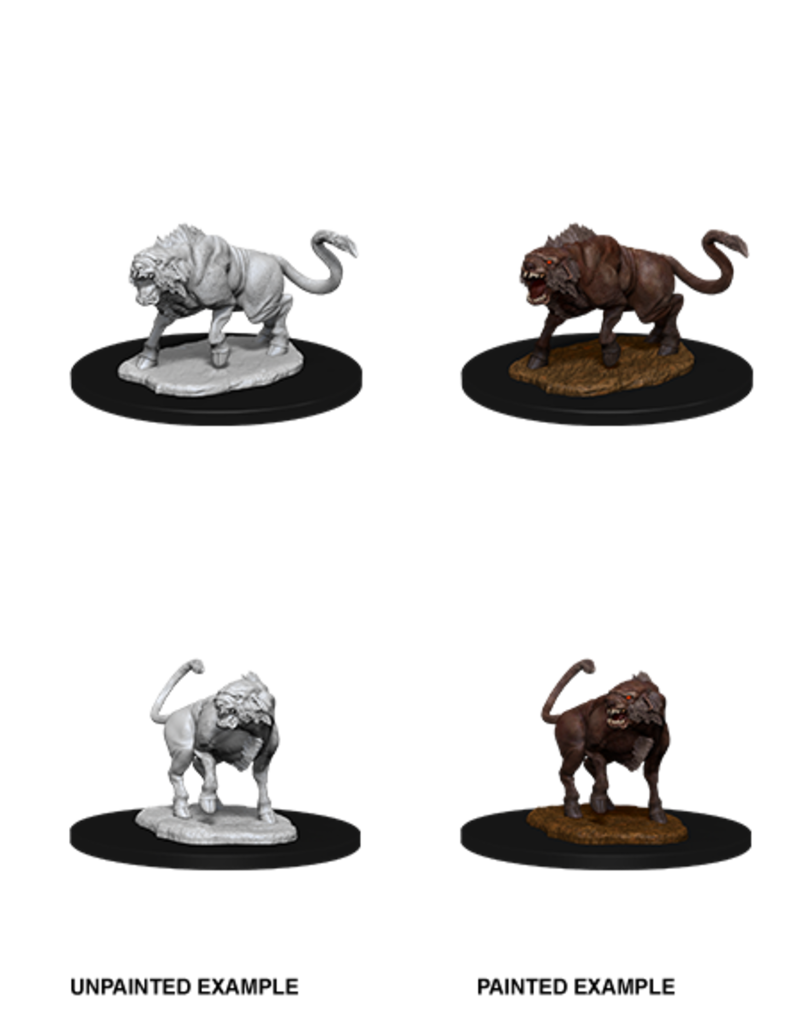 WizKids DnD Unpainted W12 Leucrotta