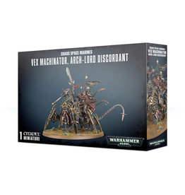 Warhammer 40k Chaos Space Marines Vex Mechinator Arch-Lord Discordant