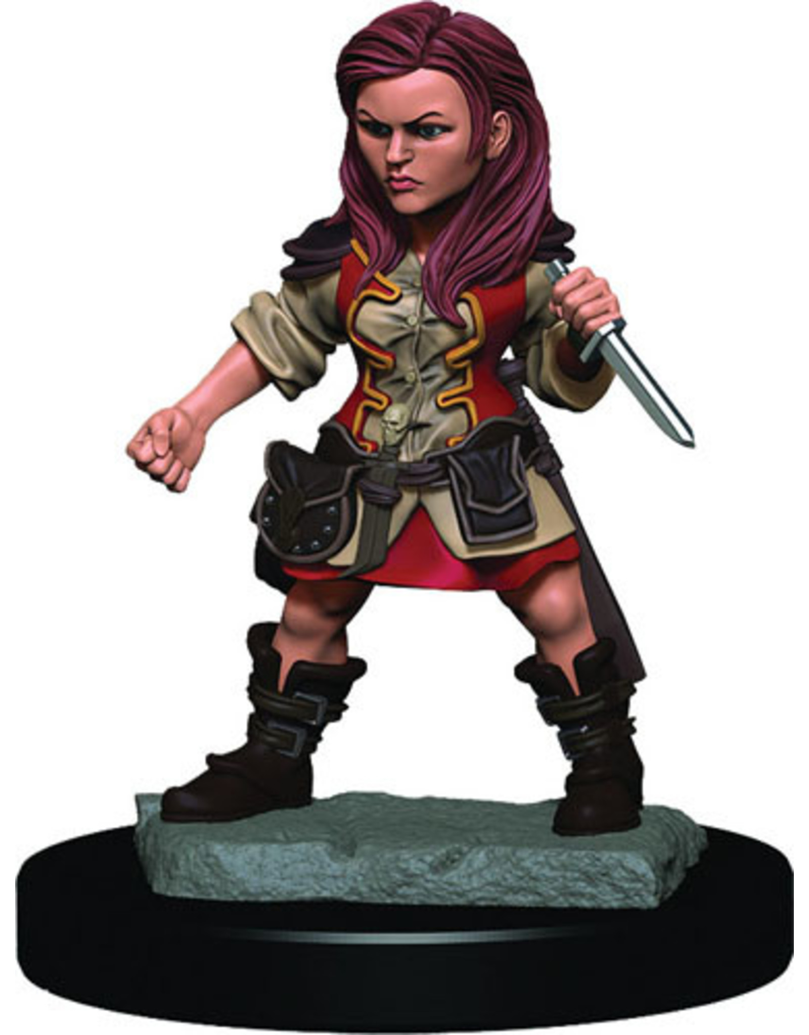 WizKids D&D Icons of the Realms Premium Fig Halfling Female Rogue W3