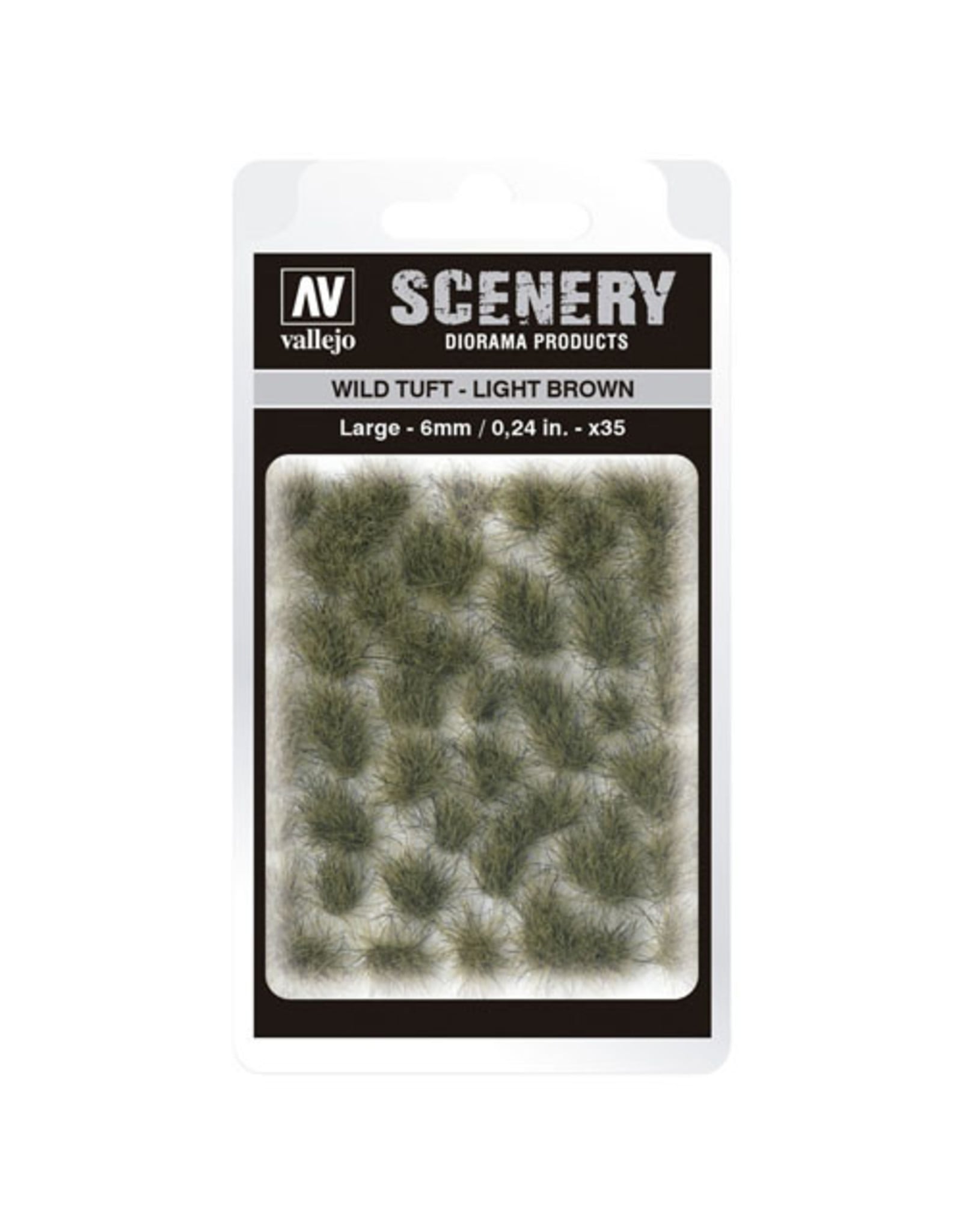 Vallejo Vallejo Scenery Wild Tuft Light Brown Large
