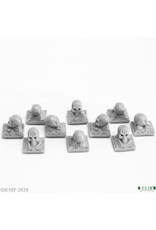 Reaper Mini Graveyard Finial: Skulls (10)