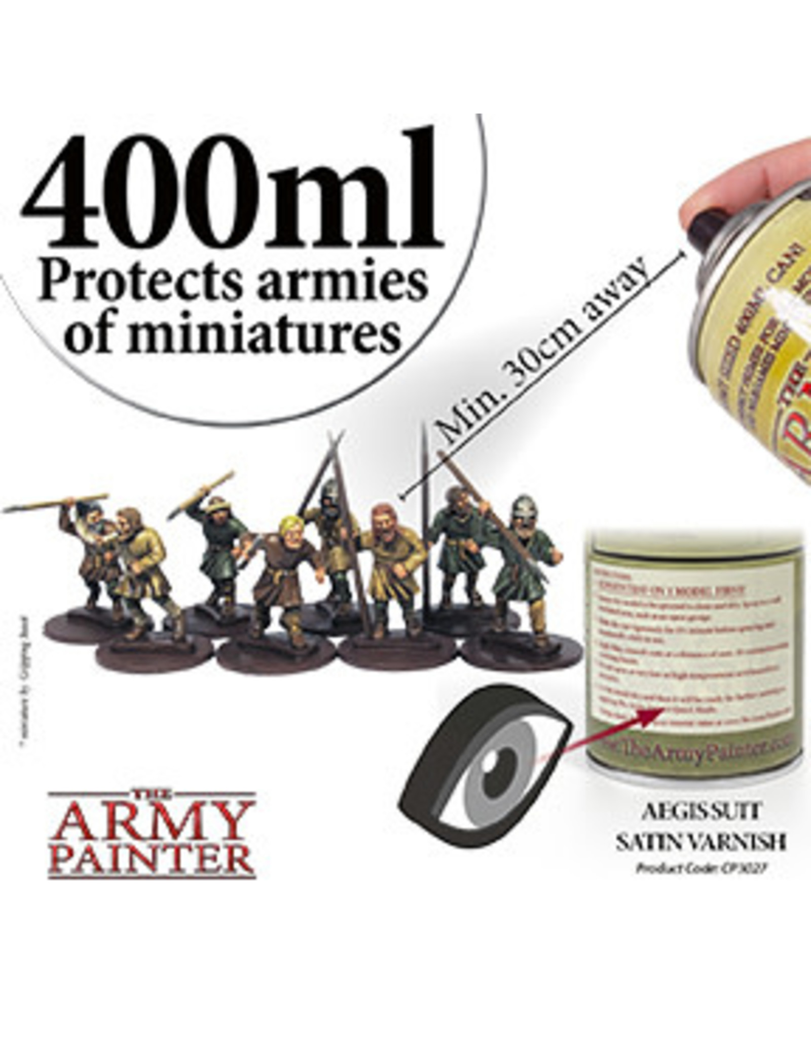 Army Painter Colour Primer Aegis Suit Satin Varnish