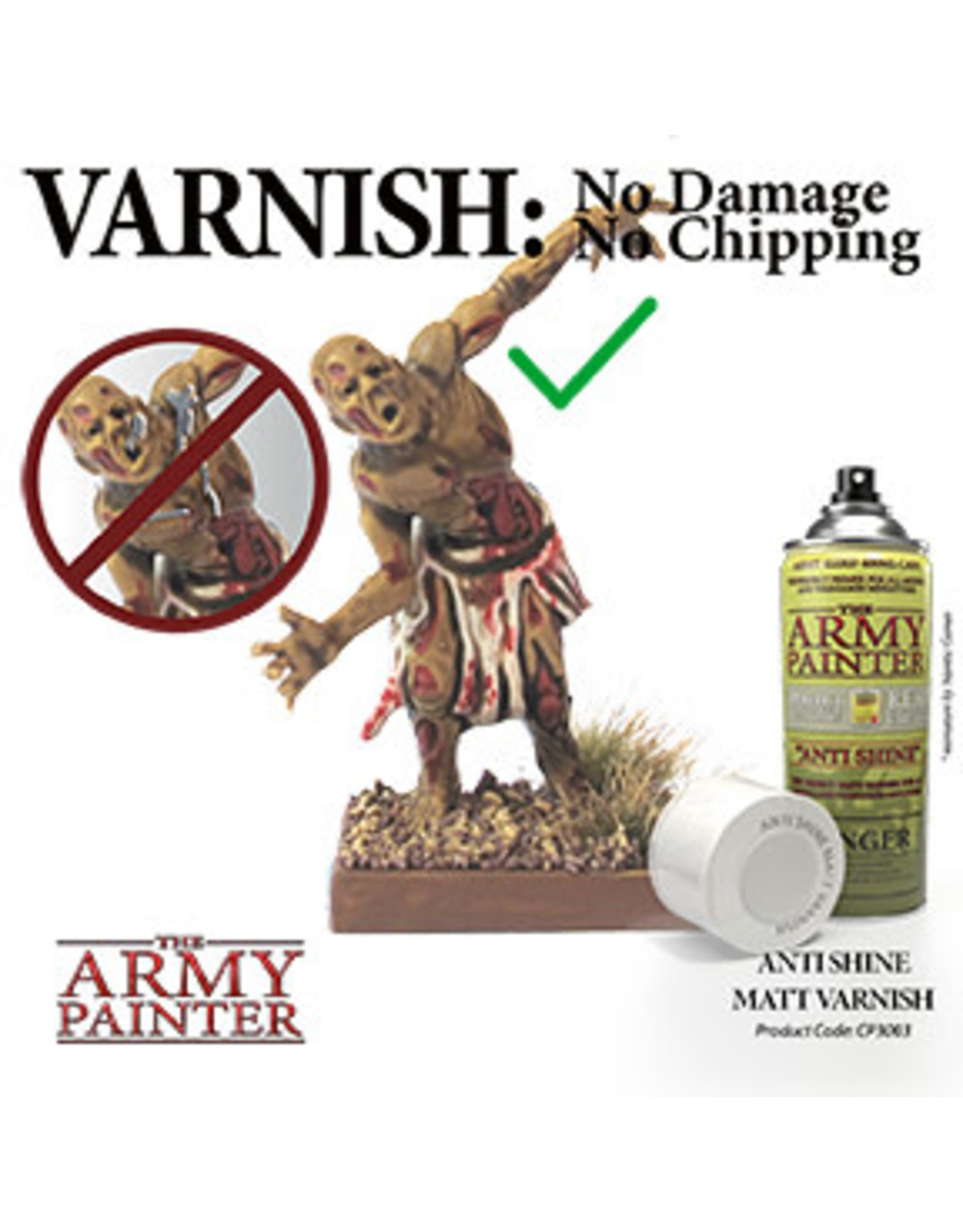 Army Painter Colour Primer Anti Shine Matt Varnish
