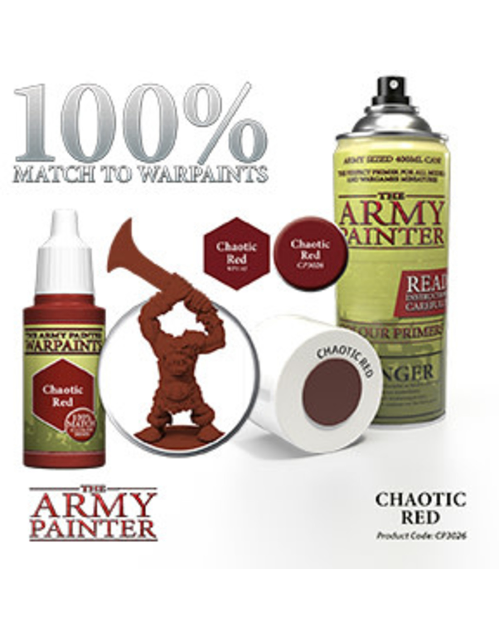 Army Painter Colour Primer Chaotic Red