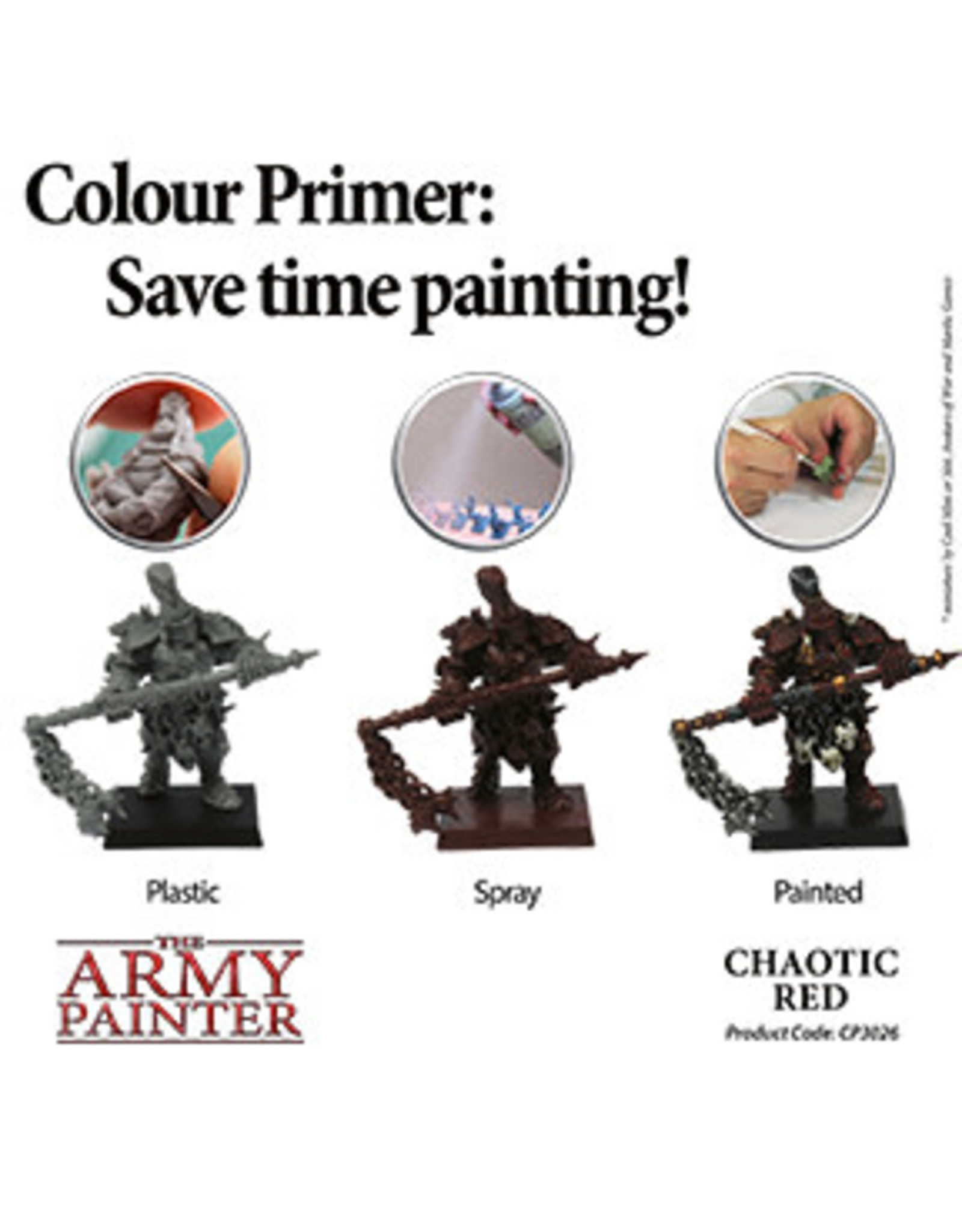 Army Painter Colour Primer Chaotic Red