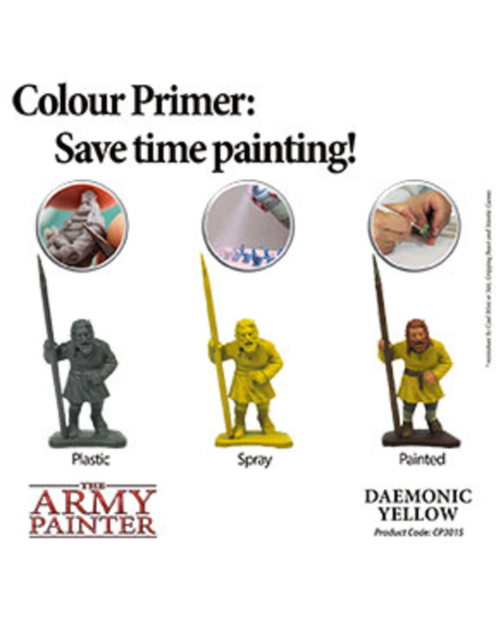 Army Painter Colour Primer Daemonic Yellow