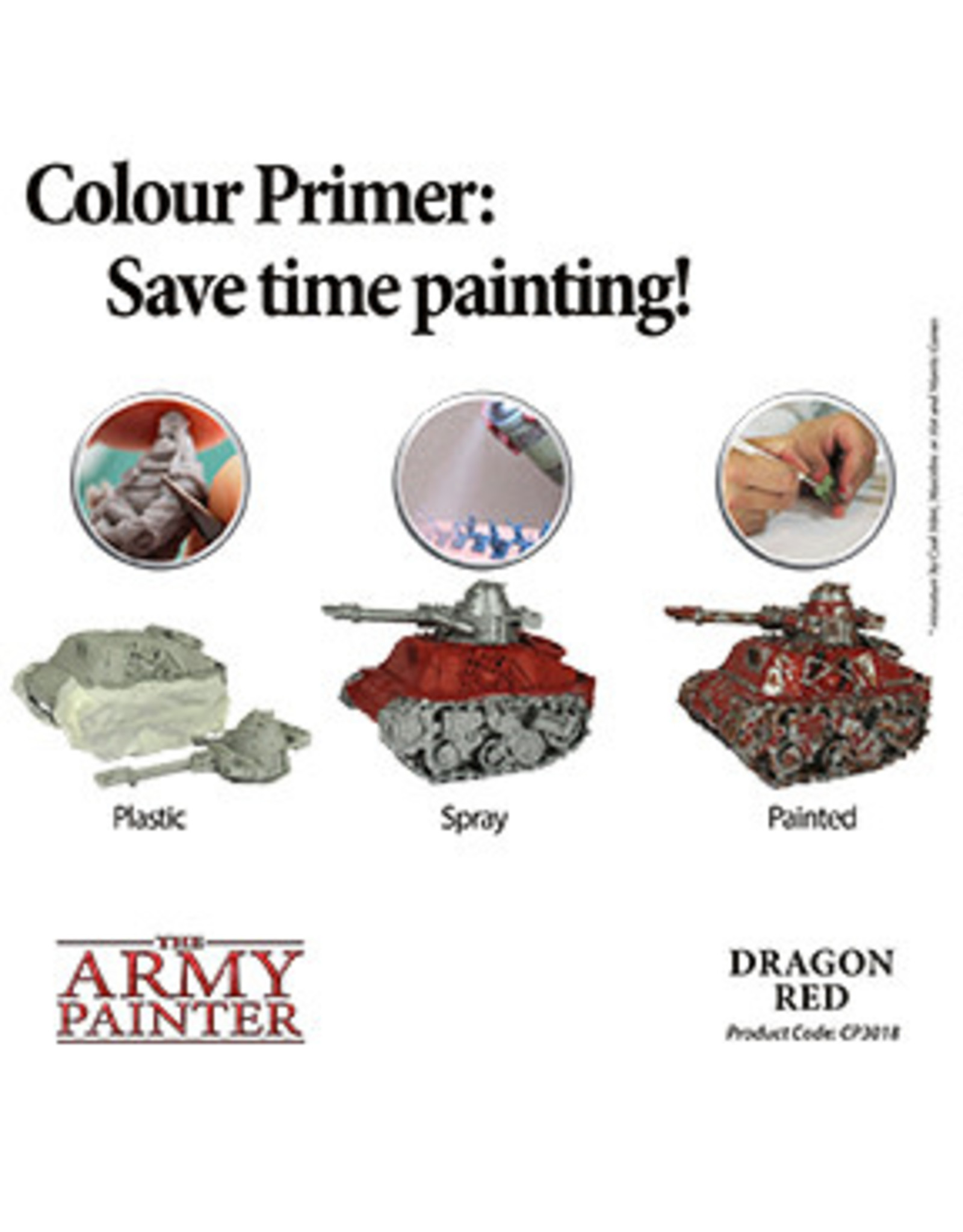 Army Painter Colour Primer Dragon Red