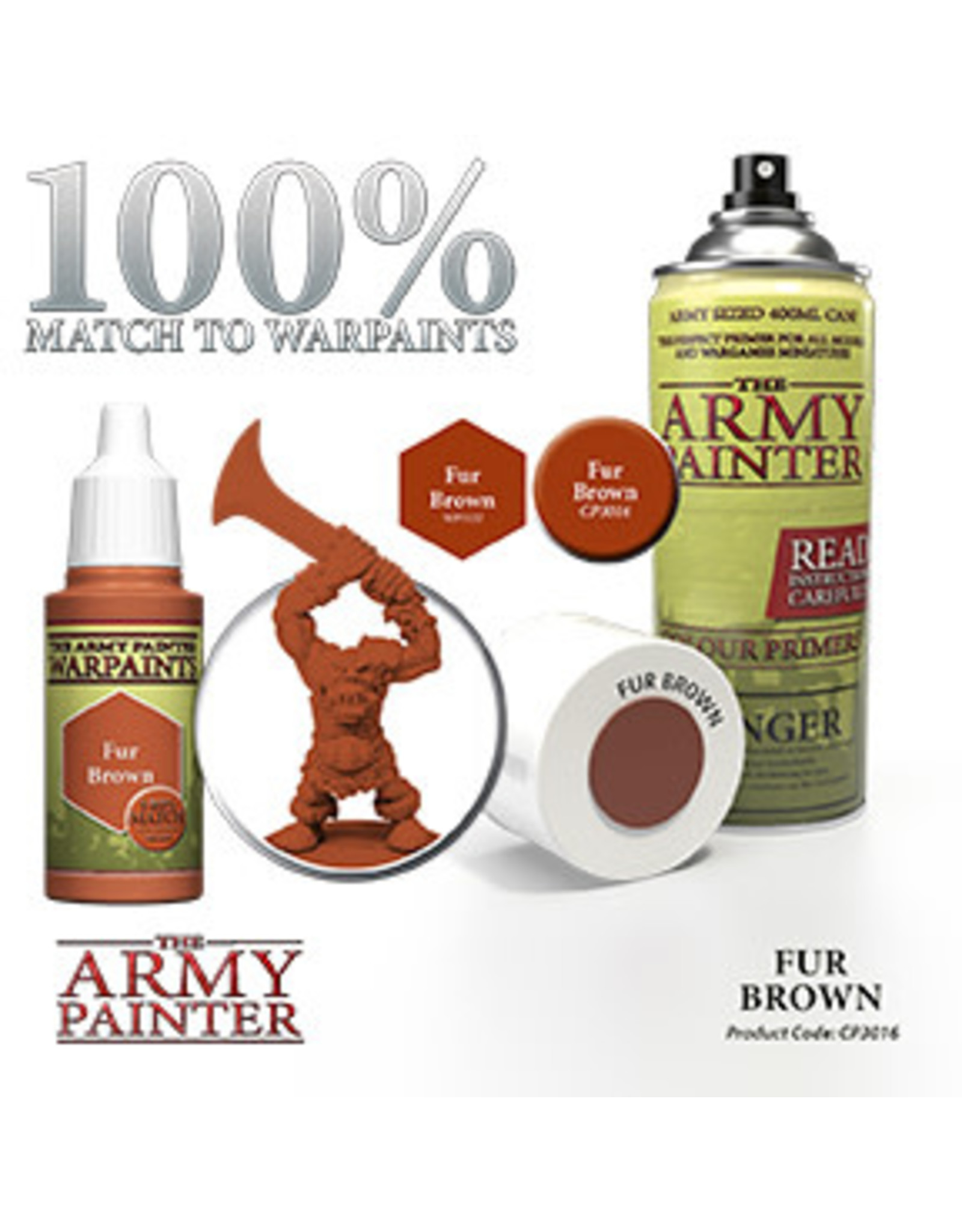 Army Painter Colour Primer Fur Brown