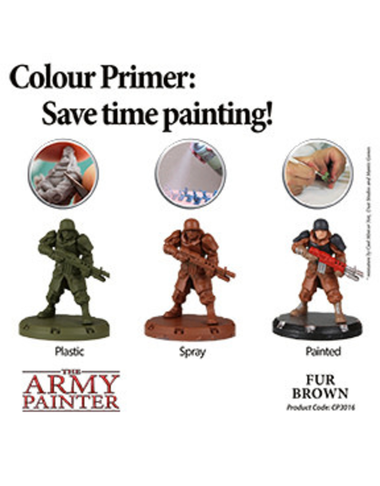 Army Painter Colour Primer Fur Brown