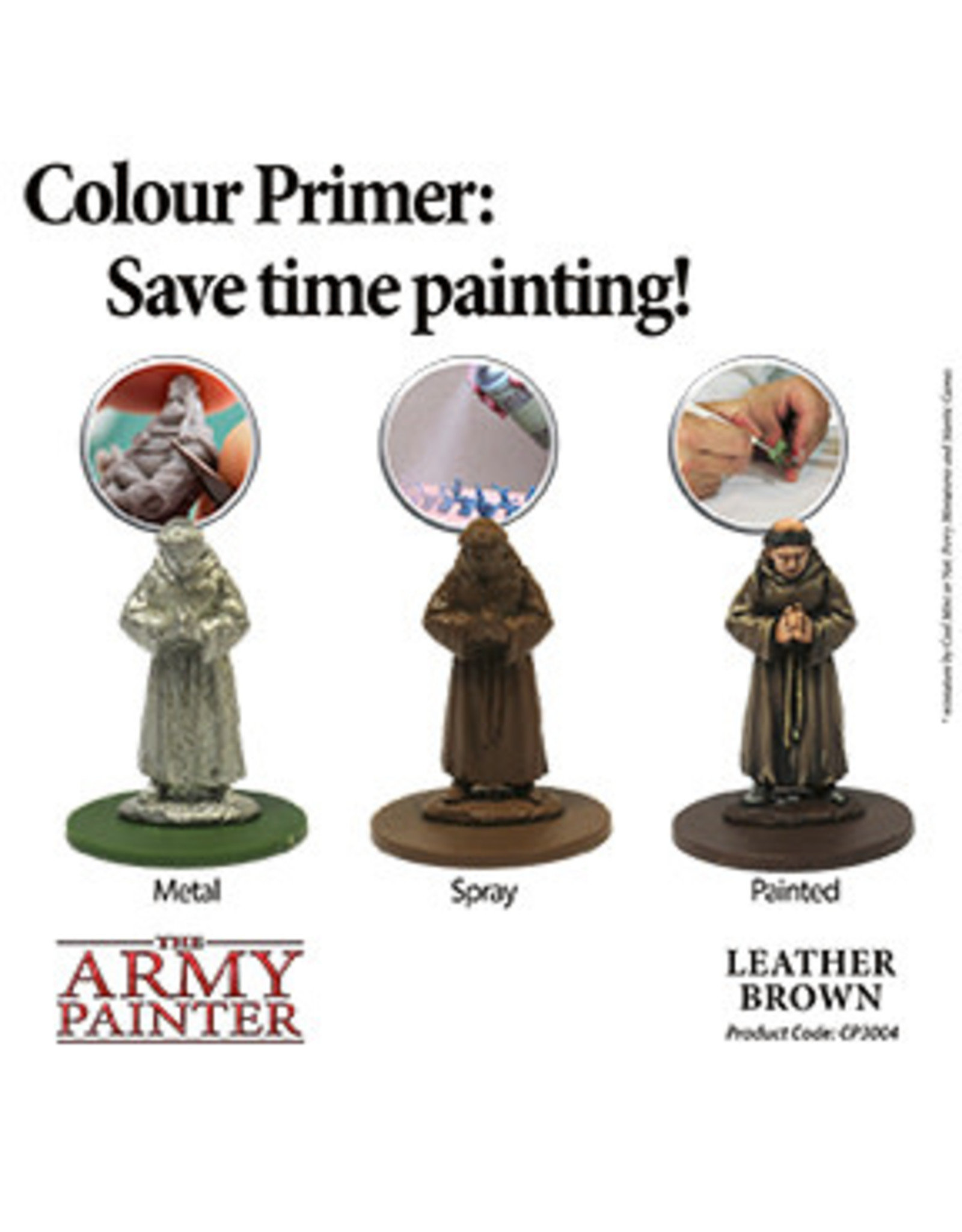 Army Painter Colour Primer Leather Brown