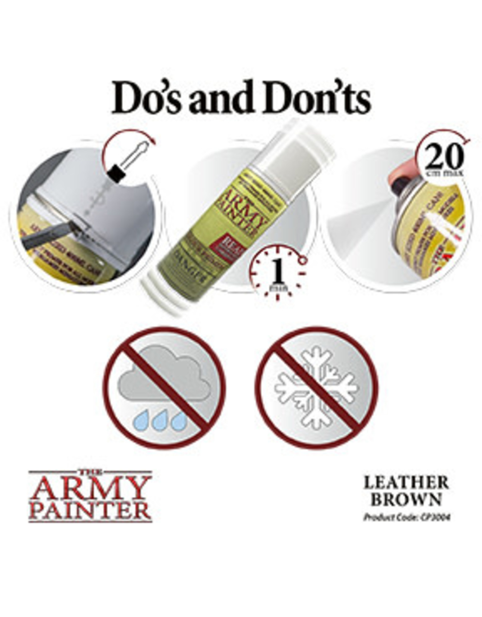 Army Painter Colour Primer Leather Brown