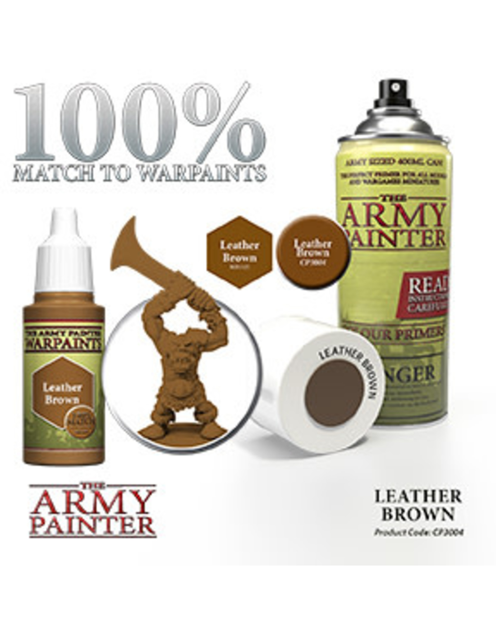 Army Painter Colour Primer Leather Brown