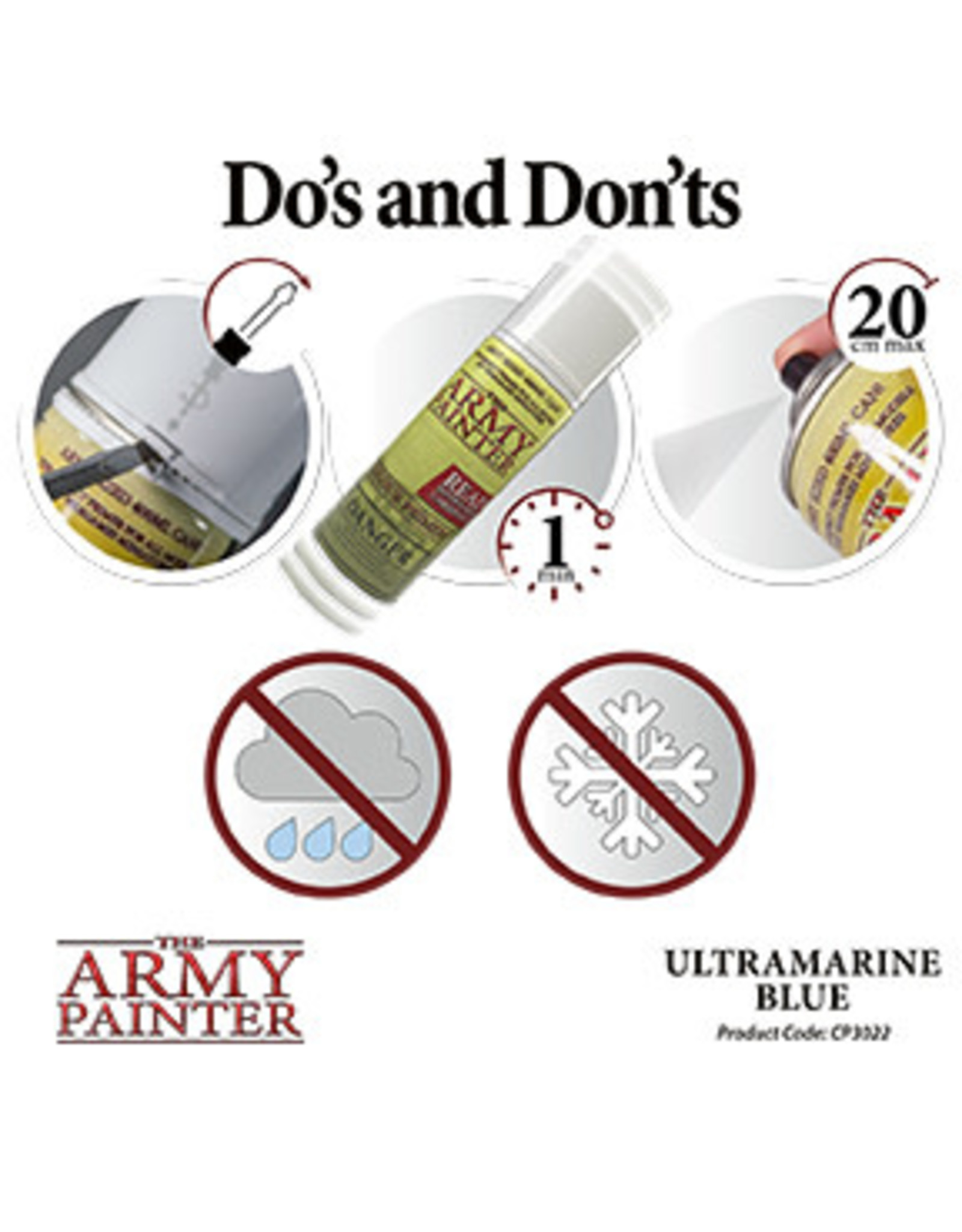 Army Painter Colour Primer Ultramarine Blue