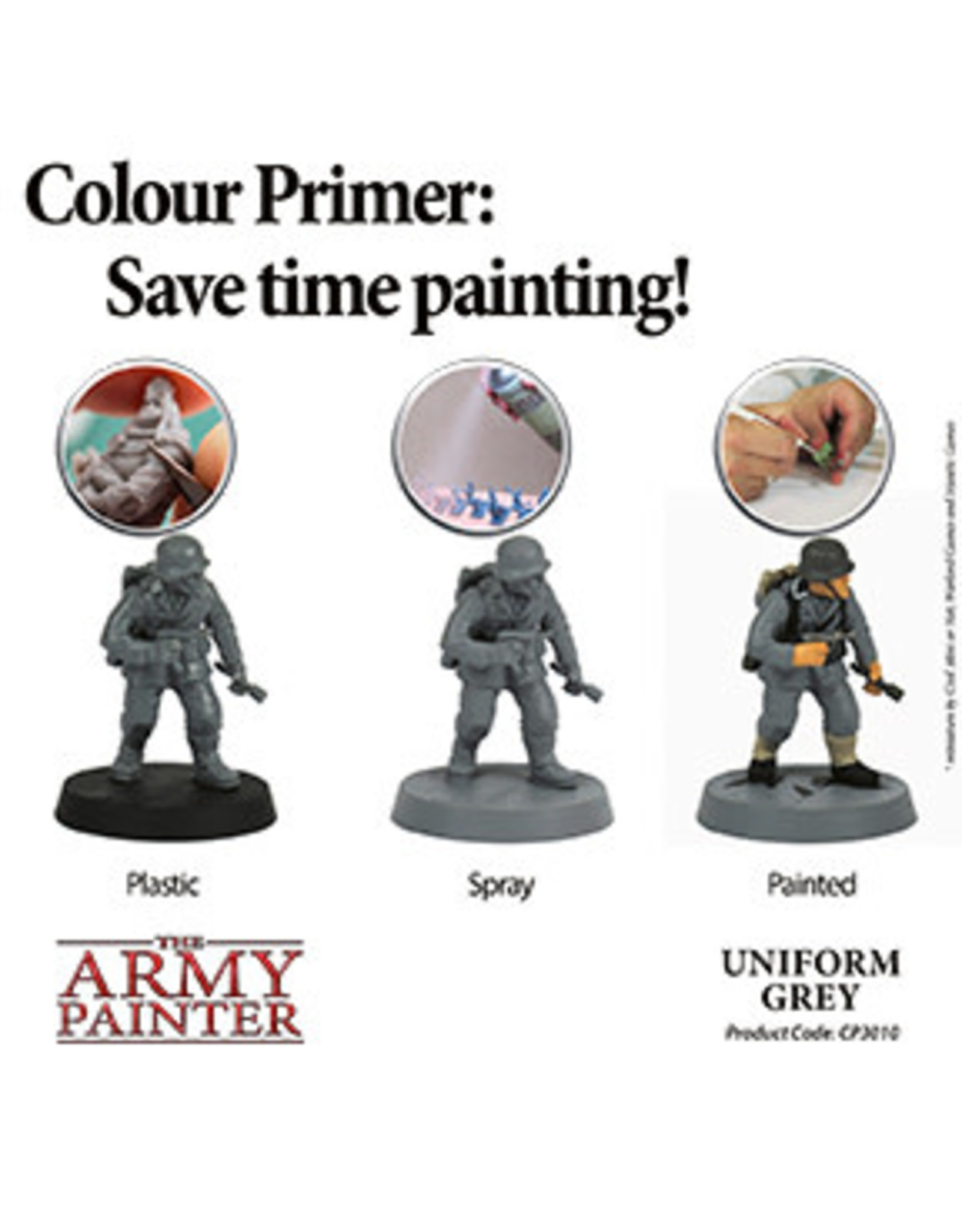 Army Painter Colour Primer Uniform Grey