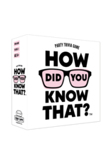 How did you know that