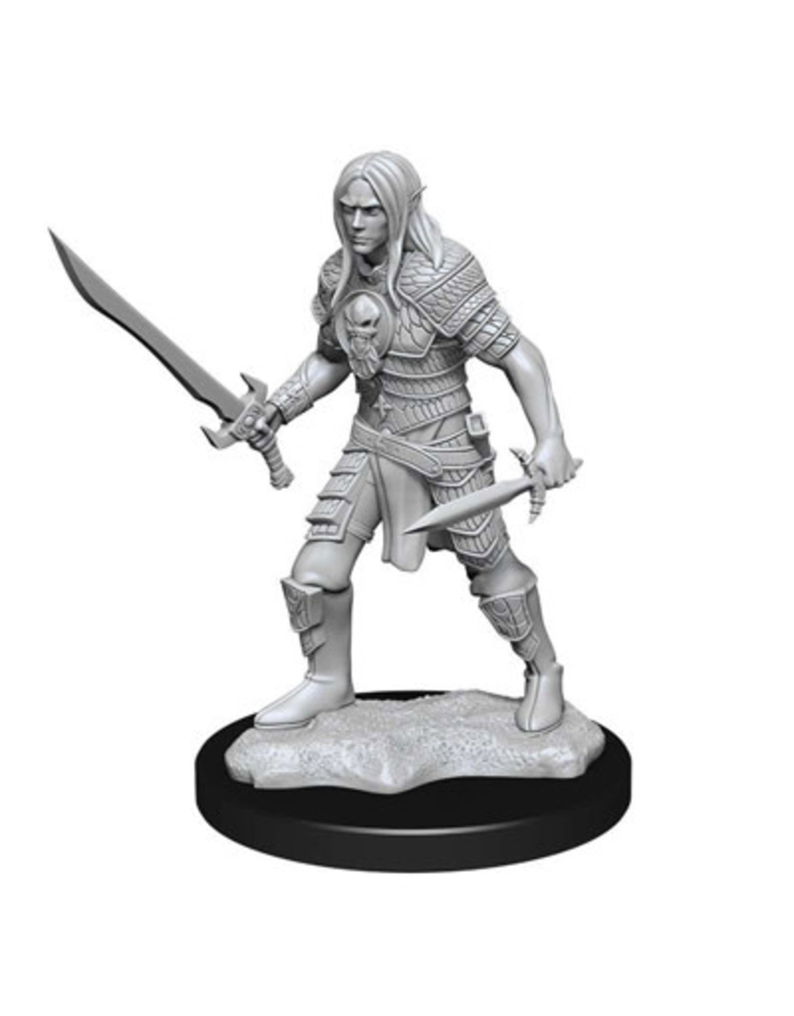 WizKids Pathfinder Unpainted W13 Elf Fighter Male