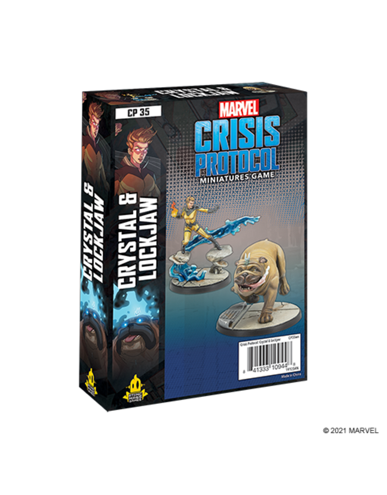 Marvel Crisis Protocol Marvel Crisis Protocol Crystal and Lockjaw