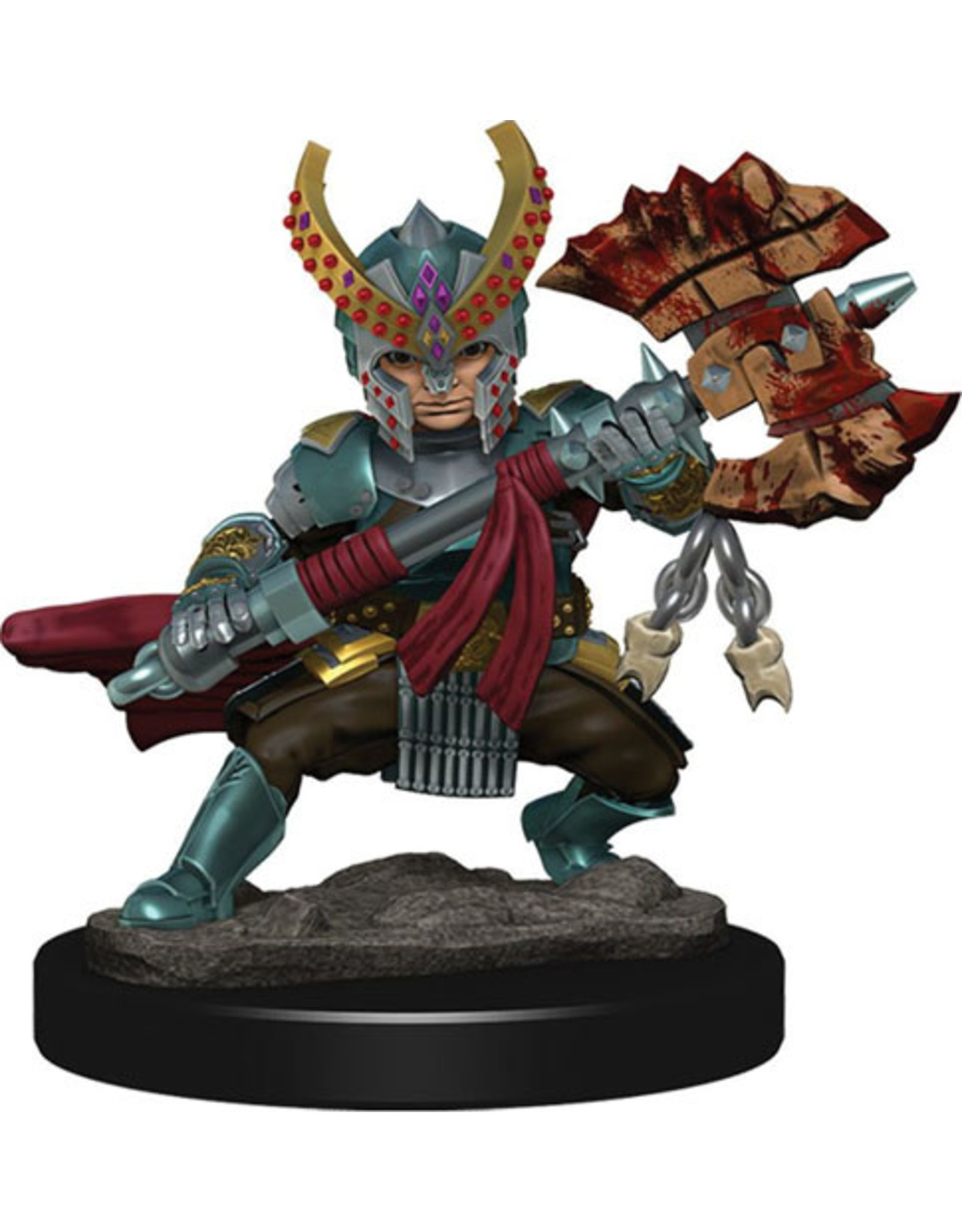 D&D Icons of the Realms Premium Fig W5 Halfling Fighter Female