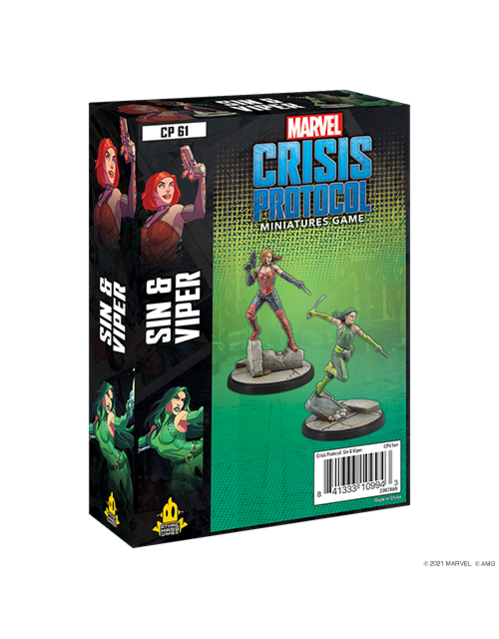 Marvel Crisis Protocol Marvel Crisis Protocol Sin and Viper