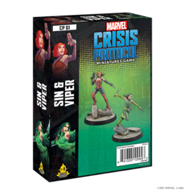 Marvel Crisis Protocol Marvel Crisis Protocol Sin and Viper