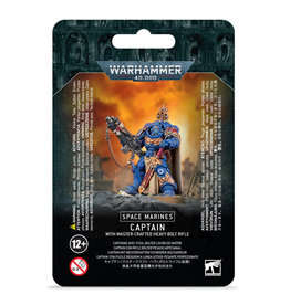 Warhammer 40k Space Marine Captain w/ Master-Crafted Bolt Rifle