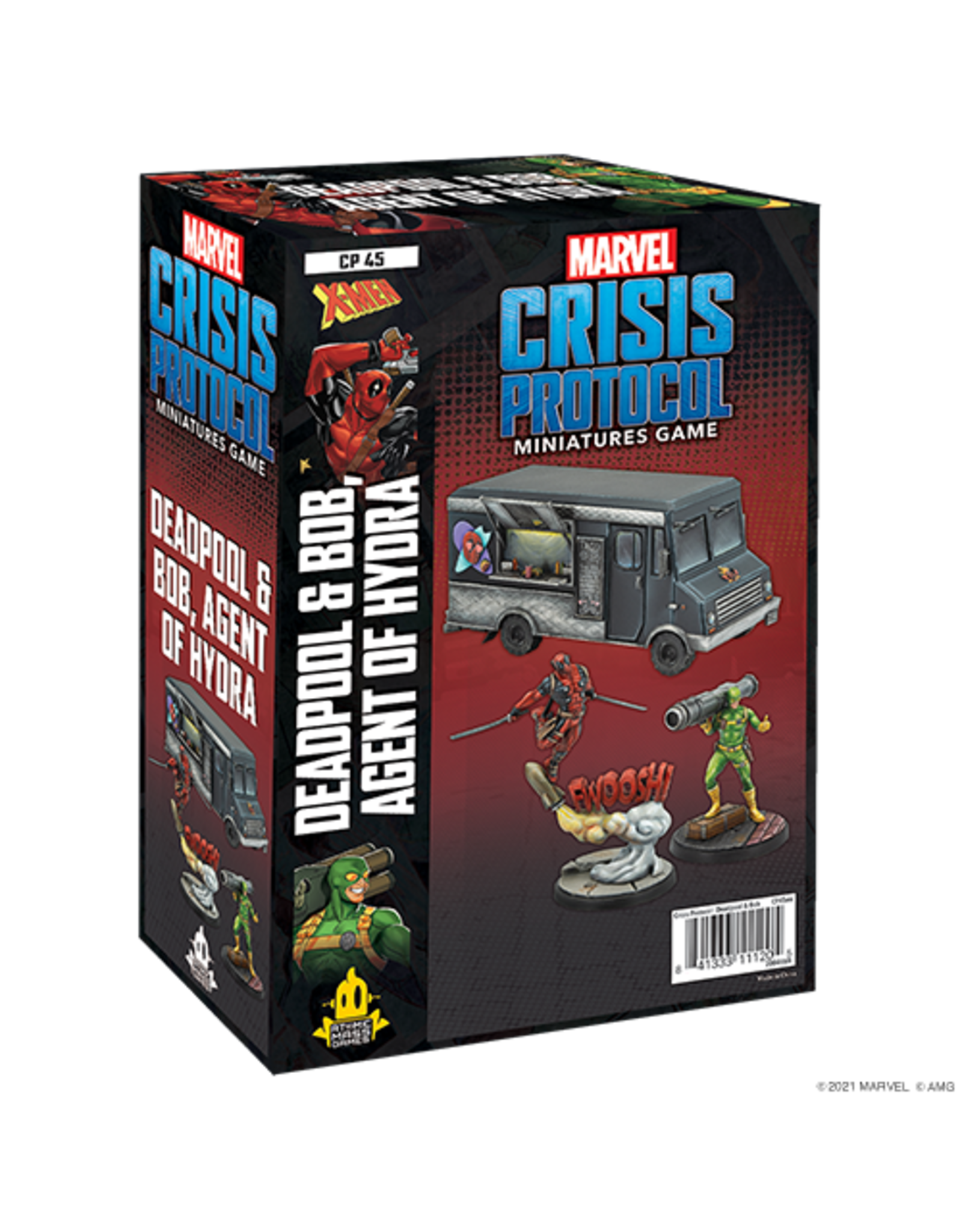 Marvel Crisis Protocol Marvel Crisis Protocol Deadpool, Bob, Agent of Hydra